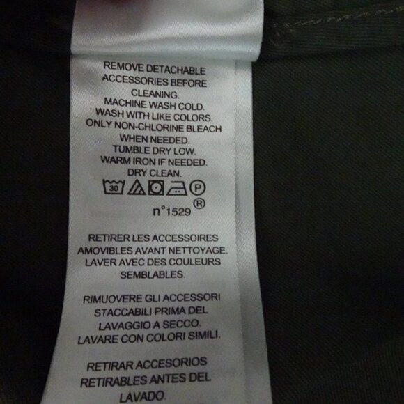 Ralph Lauren Belted Twill Field Jacket / Blazer Petite Women's Size 2P Green - Picture 9 of 9